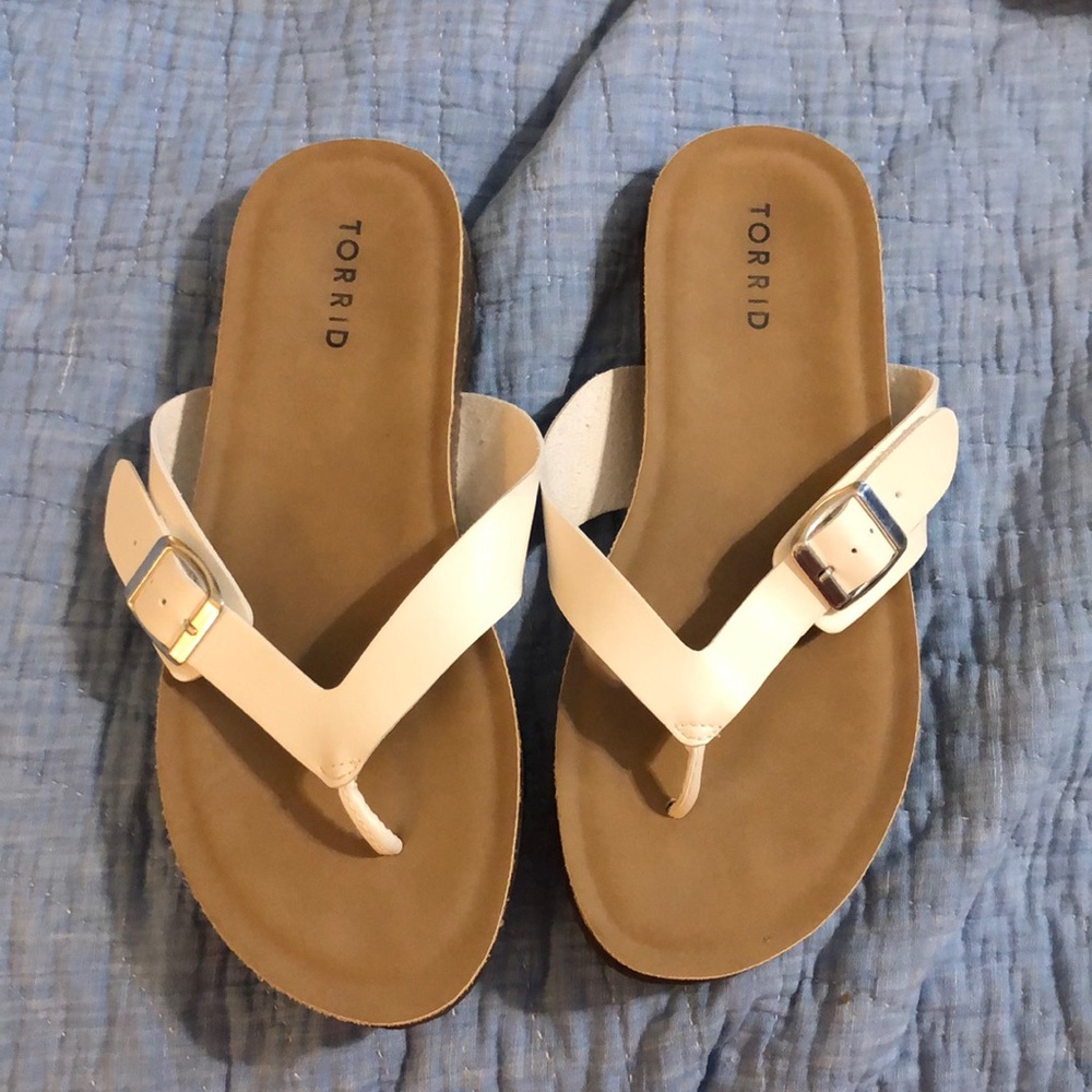 Torrid Cork Bottom Thong Sandal.